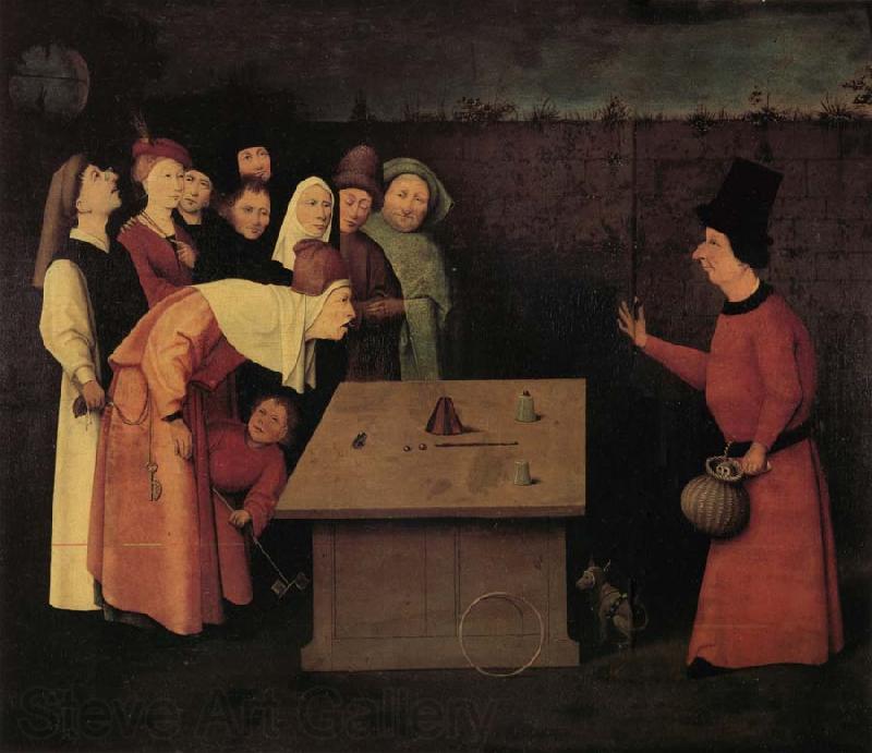 BOSCH, Hieronymus The Conjurer Norge oil painting art